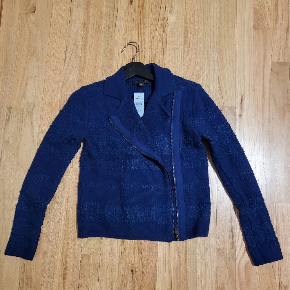 Ann Taylor moto sweater